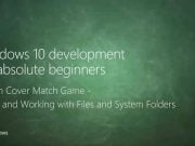 UWP 064 | Album Cover Match Game: Setup and Working with Files and System Folders