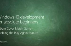 UWP 068 | Album Cover Match Game: Enabling the Play Again Feature