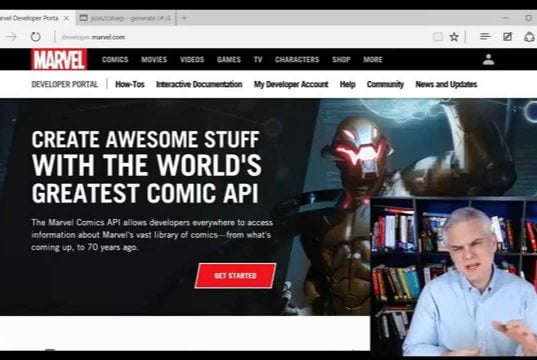 UWP 072 | Hero Explorer: Accessing the Marvel Web API