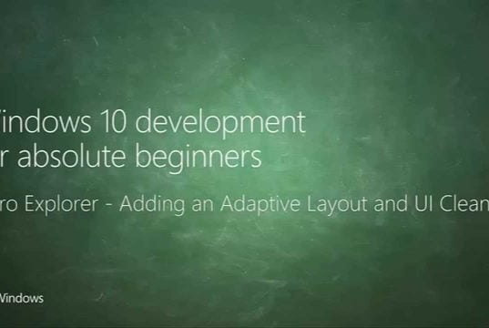 UWP 078 | Hero Explorer: Adding an Adaptive Layout and UI Cleanup