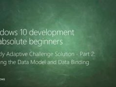 UWP 046 | Adeptly Adaptive Challenge Solution: Part 2 – Creating the Data Model and Data Binding