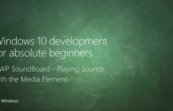 UWP 052 | UWP SoundBoard: Playing Sounds with the Media Element