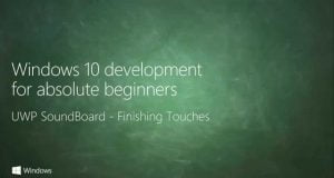 UWP 054 | UWP SoundBoard: Finishing Touches