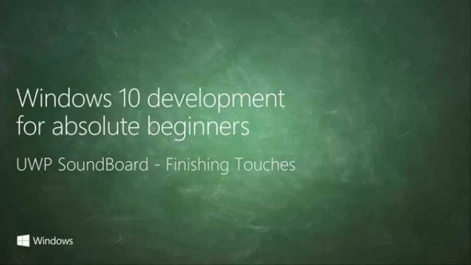 UWP 054 | UWP SoundBoard: Finishing Touches