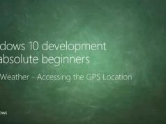 UWP 059 | UWP Weather: Accessing the GPS Location
