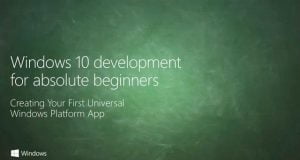UWP 002 | Creating your First Universal Windows Platform App