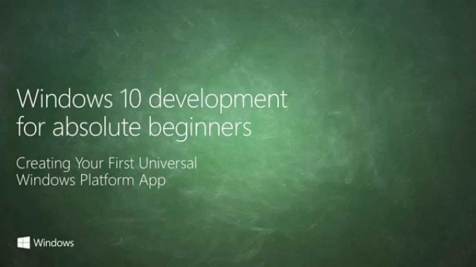 UWP 002 | Creating your First Universal Windows Platform App