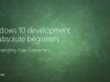 UWP 005 | Understanding Type Converters