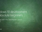 UWP 009 | XAML Layout with StackPanel