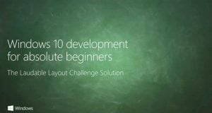 UWP 012 | Laudable Layout Challenge: Solution