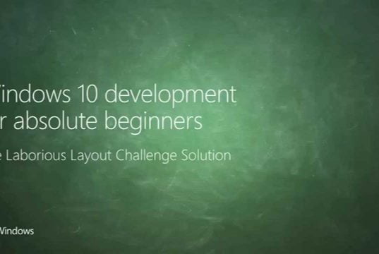 UWP 016 | Laborious Layout Challenge: Solution