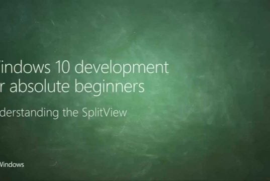 UWP 018 | XAML Layout with the SplitPanel