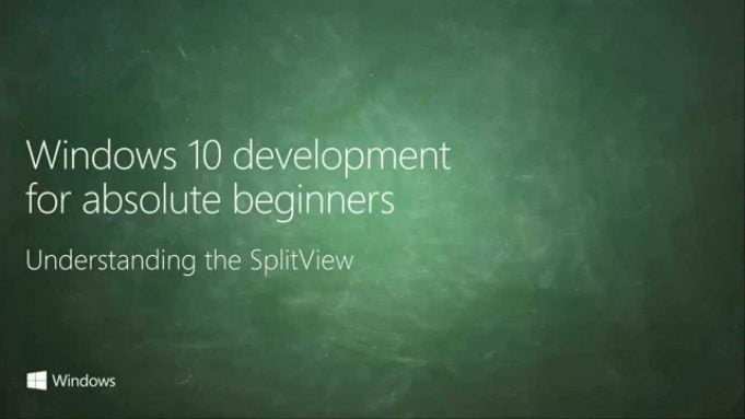UWP 018 | XAML Layout with the SplitPanel