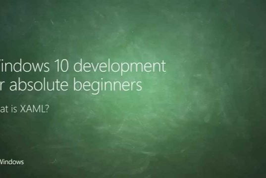 UWP 004 | What Is XAML?