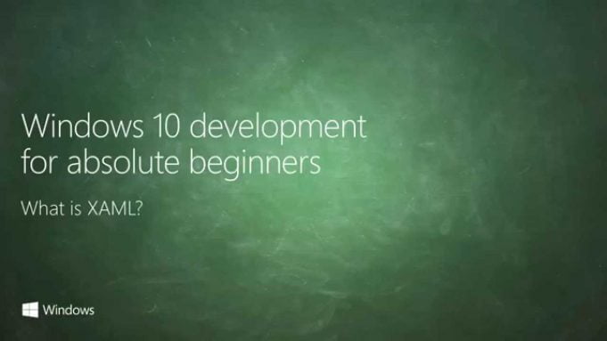 UWP 004 | What Is XAML?