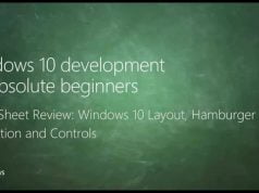 UWP 022 | Cheat Sheet Review: Windows 10 Layout Hamburger Navigation and Controls