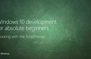 UWP 026 | Working with the ScrollViewer
