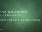 UWP 040 | Data Binding to the GridView and ListView Controls