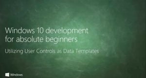 UWP 042 | Utilizing User Controls as Data Templates